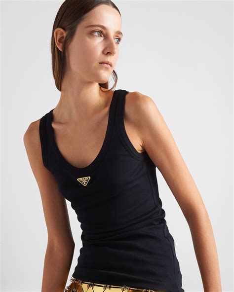 prada tank top women's|grayed prada tank top.